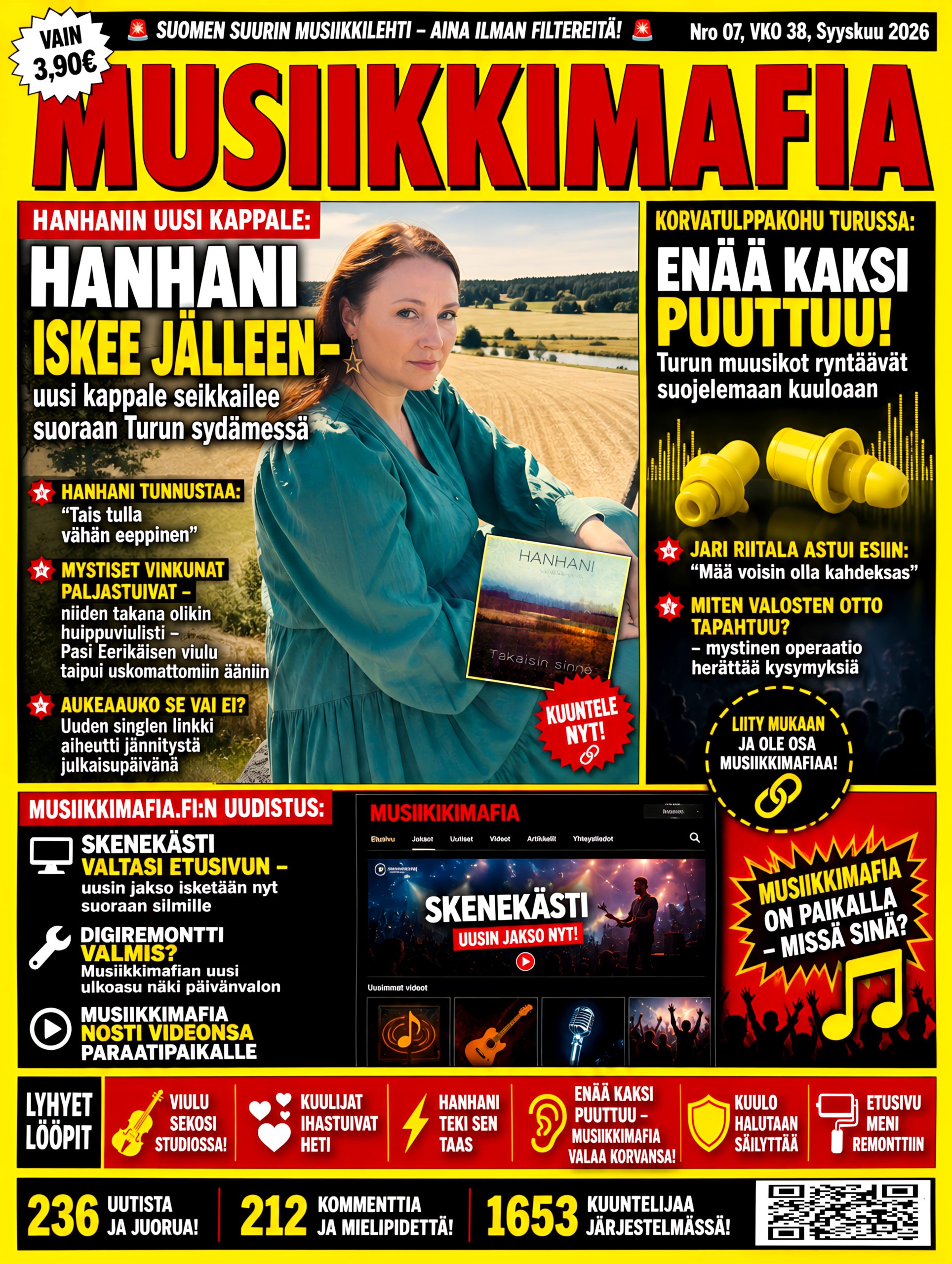 Hanhani iskee jälleen? | SKENEKÄSTI #7 | VKO 38/2026