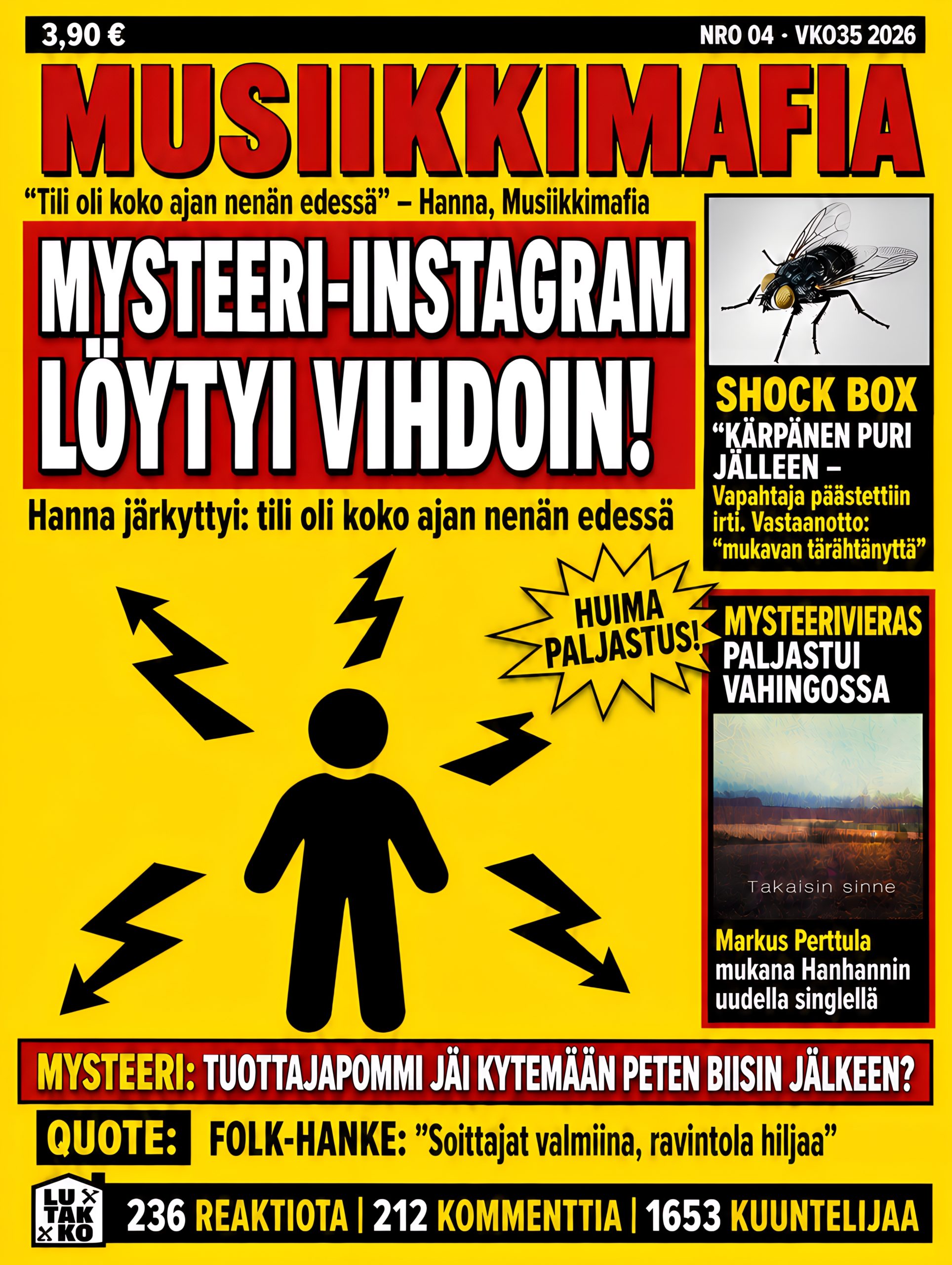 Kärpänen puri jälleen! | SKENEKÄSTI #4 | VKO 35/2026
