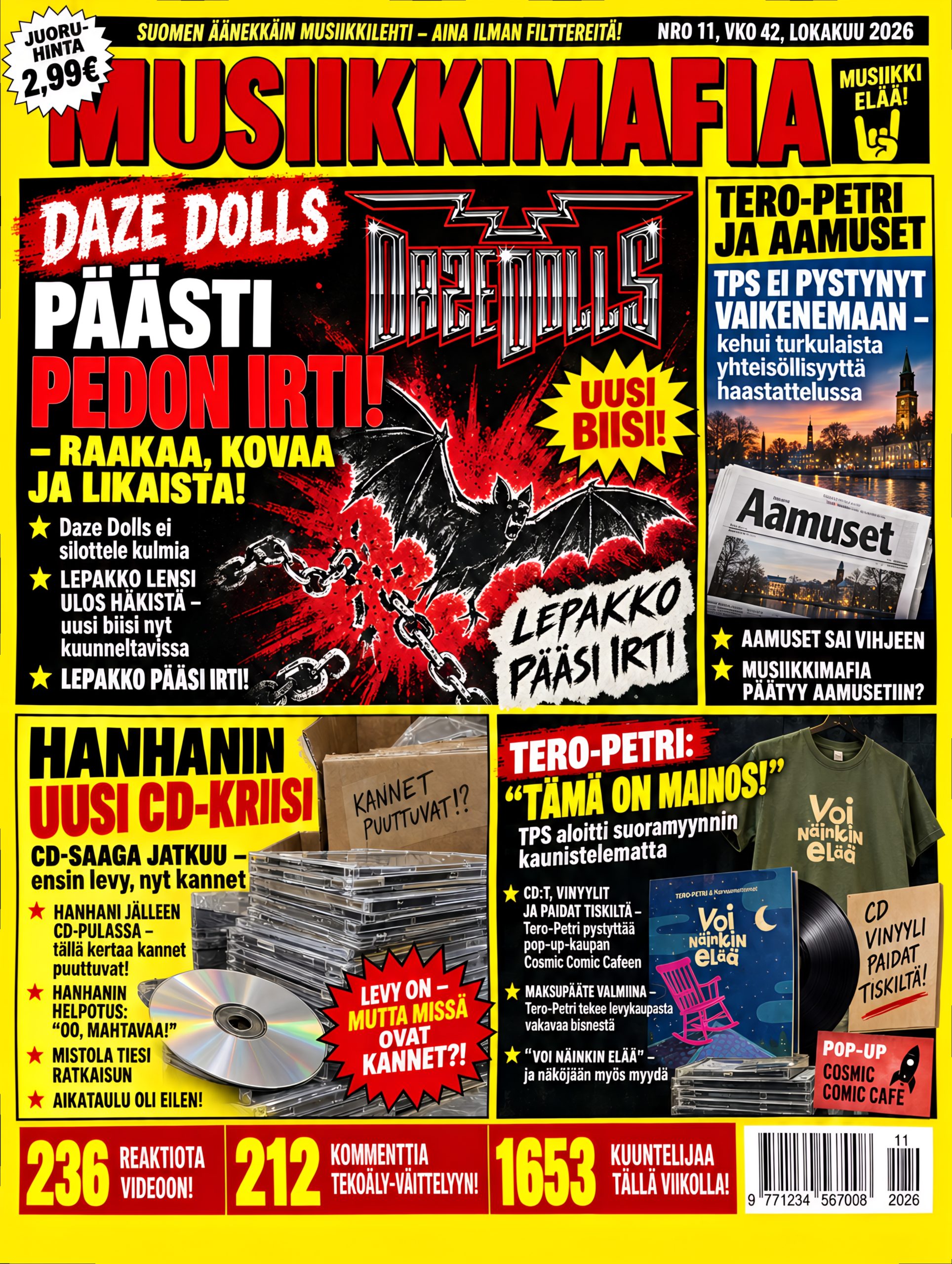Daze Dolls päästi pedon irti? | SKENEKÄSTI #11 | VKO 42/2026